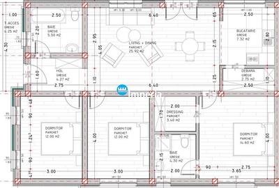 Casa Parter – 3 dormitoare, 2 bai, 92 mp utili – Zona Horpaz - 5