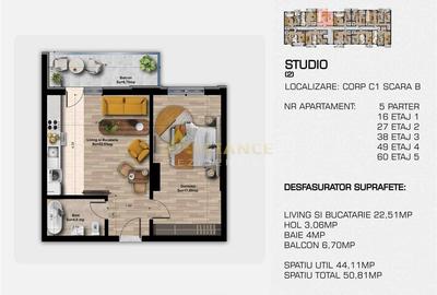 3 camere, 2 bai - Complex rezidential modern - confort, calitate si acces rapid - 14