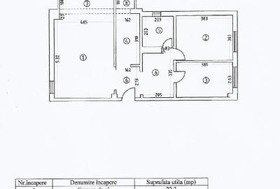 Apartament cu 3 camere decomandat, mobilat în Trocadero