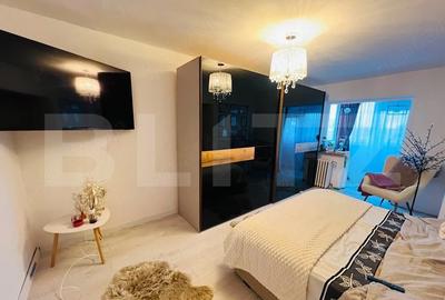 Apartament cu 2 camere decomandat, mobilat în Tractorul
