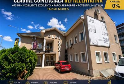 Cladire comerciala reprezentativa, 670 mp, vizibilitate, parcare proprie, vitrin - 1