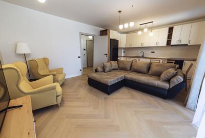Apartament cu 2 camere semidecomandat, mobilat în Voluntari