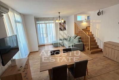 Apartament cu 3 camere semidecomandat, mobilat în Torontalului