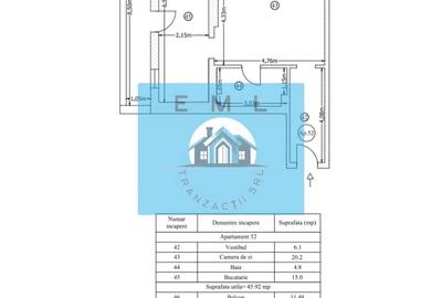 Apartament cu terasa si balcon - 10