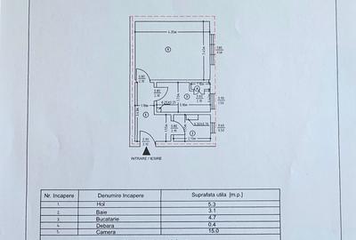 Garsoniera decomandata,parter,bloc de apartamente,zona Macrina-Darmanesti - 8