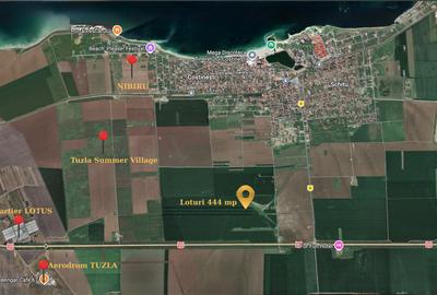 Avans 500 euro - Teren de investitie la Mare! Statiunea Costinesti 444 mp - 13