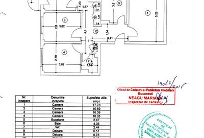 13 Septembrie – Margeanului, apartament decomandat, etaj intermediar - 16