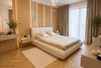 Penthouse cu 2 camere semidecomandat în Păcii
