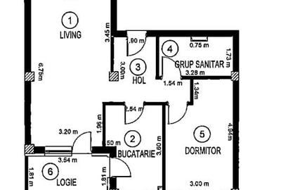 Apartament de lux 2 camere balcon parcare zona Doamna Stanca - 18