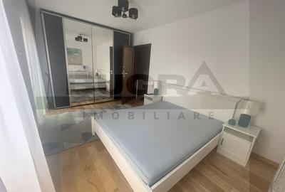 Apartament cu 2 camere semidecomandat, mobilat în Bună Ziua
