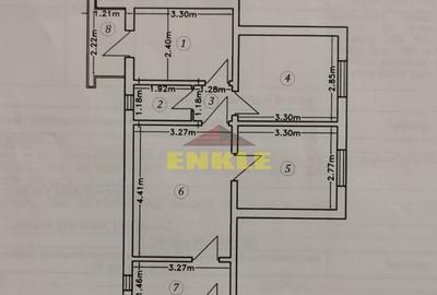 Apartament 3 camere – Etaj 1 – Zona Școala 7 - 1