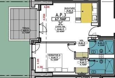 Stațiunea Mamaia - Vânzare apartament cu 2 camere cu terasa, primul rând la mare - 19