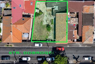 Teren 339 mp, orientare Sud | Deschidere 17,69 m | Str Dobrogei nr. 42 - 4