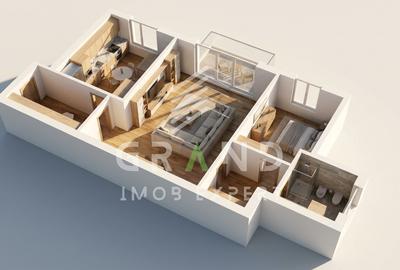 Apartament 3 Camere | Terasa | 70 MP | Aurel Vlaicu - 15