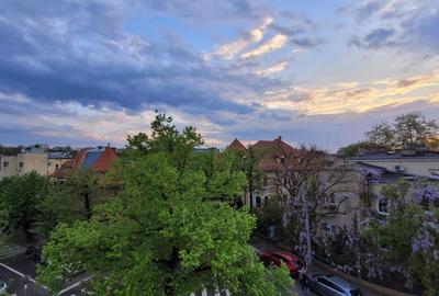 Vanzare jumatate vila arhitectura modernista  Cotroceni cu 2 garaje terasa 54mp - 23
