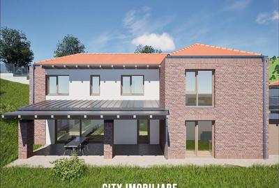 Teren intravilan 1.375 mp cu Proiect autorizat pentru duplex, Feleacu - 1