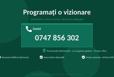 Vilă individuală P+1E  la pădurea Rosu · Curte proprie · Chiajna, Ilfov - 12