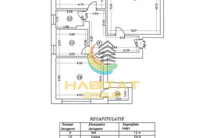 Apartament 3 Camere Decomandat 98.1Mp Sector 4 Grand Arena - 11