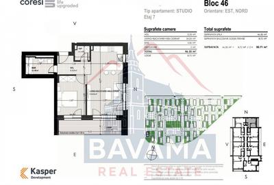 Oportunitate de cumparare Studio - Kasper - 55 mp - 1