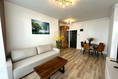 Apartament cu 2 camere semidecomandat, mobilat în Florești