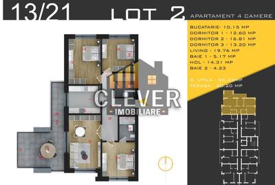 Apartament cu 4 camere decomandat în Theodor Pallady