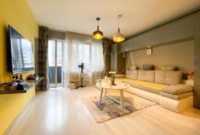 Apartament cu 2 camere semidecomandat în Baciu