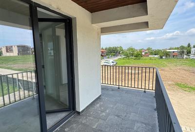 Apartament 2 camere 86 mp total | Terasă 20 mp cu vedere frontală lac Straulesti - 6