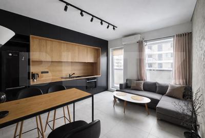 Apartament cu 2 camere semidecomandat, mobilat în Florești