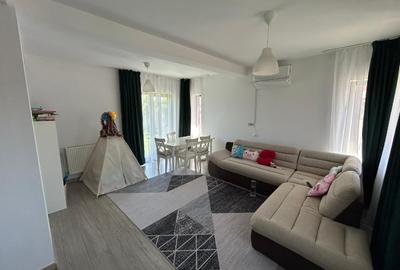 Casă tip duplex P+1+M, structură beton, curte 400 mp, 2 parcări – Domnești - 3