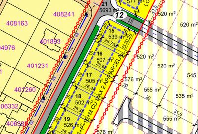 Teren Construcții intravilan de 544 mp, în Moșnița Nouă