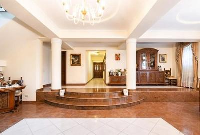 D+P+E+M Damaroaia lac,1000mp teren,7camere elegante,7bai,curte pavata/verde - 6