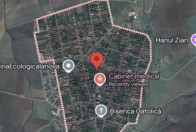 Teren intravilan 1.600 mp, Ianova – toate utilitățile, front 18 ml - 2