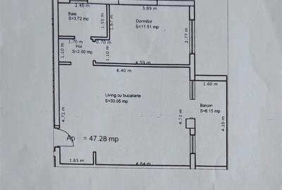 Apartament 2 camere cu balcon zona Calea Cisnadiei - 10