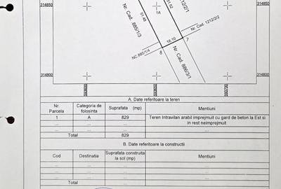 Teren 830 Comuna Berceni cartierul nou Toparceanu - 1