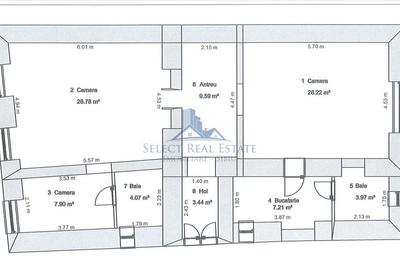 Apartamente 91 mpu \  Afacere Garantata \ Sibiu - Ultracentral - 9