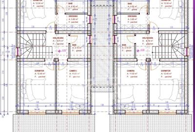 Duplex deosebit de vanzare, 4 camere, 3 bai si bucatare inchisa, Sag, Timis - 11