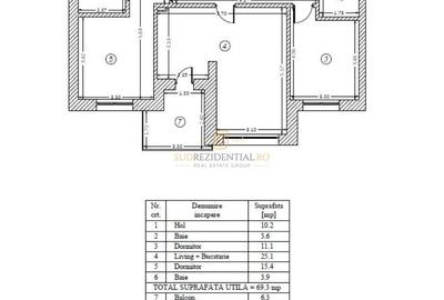 Apartament 3 camere, incalzire in pardoseala–Bloc nou - Bd Metalurgiei - 8