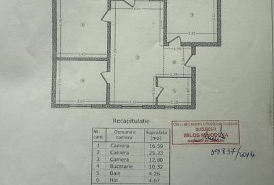 Apartament 3 camere, 75 mp, renovat, etaj 2 – Calea Ferentari - 9