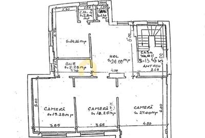 Apartament  de închiriat I 5 incaperi I la casa | Zona Parcul Central - 3