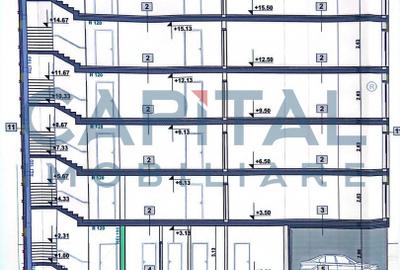 Fara comision! Teren 1260 mp, proiect bloc, A/C S+P+5+ER, Marasti - 1