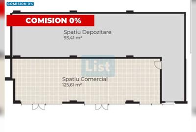 Spațiu comercial de vânzare în Sopor  219 mp - 1