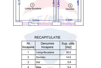 INCHIRIERE Apartament 2 camere/loc parcare Ivory Pipera - 16
