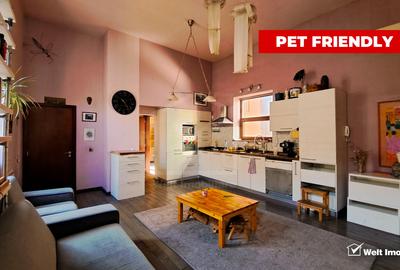 Apartament cu 3 camere semidecomandat, mobilat în Central