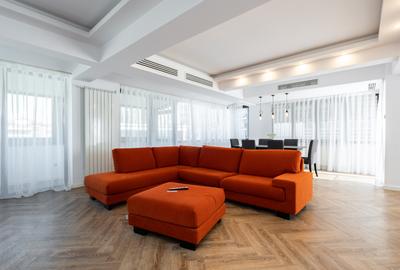 Apartament cu 3 camere decomandat, mobilat în Barbu Văcărescu