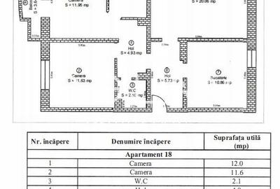 Apartament 3 camere, 73 mp utili, etaj intermediar, zona Terezian 0% Comision - 8