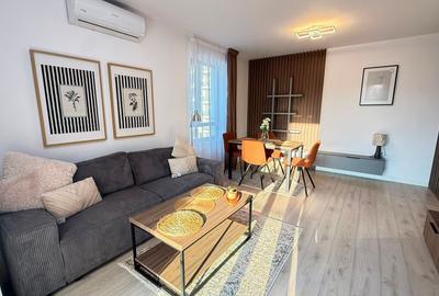 Apartament cu 2 camere decomandat, mobilat în Băneasa