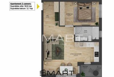 Apartament 2 camere la CHEIE Selimbar Doamna Stanca - 6