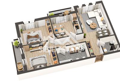 Apartament 3 camere Selimbar Avantaj client 5000 euro la achizitie - 4