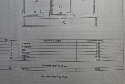 APARTAMENT 3 CAMERE | TOMIS PLUS | 61 MP UTILI - 10