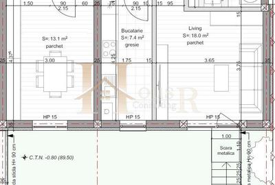 Apartament cu gradina proprie si bucatarie inchisa. Decomandat ! TVA inclus ! - 9